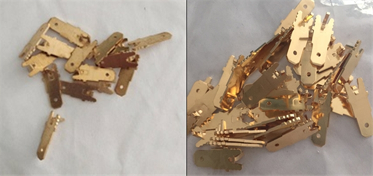 铜材钝化液为黄铜配件钝化防锈24小时案例